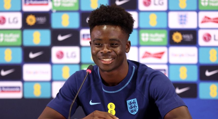 Bukayo Saka (Photo Credit: Getty)