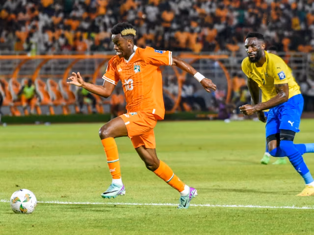 Simon Adingra. Photo credit: FIFA media
