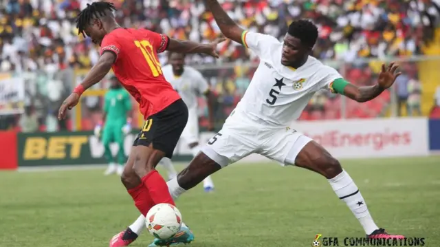 ghana and angola. (photo credit: caf online)