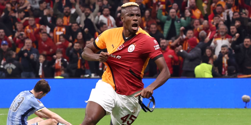 Galatasaray Victor Osimhen (Photo Credit: fabrizio x handle)