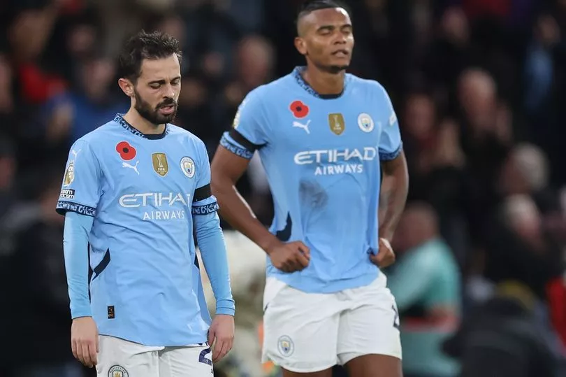 Manchester City players Sad (Photo Credit: Getty)