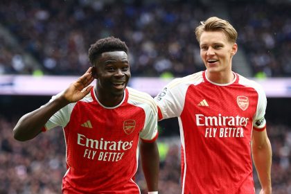 Bukayo Saka and Martins Odegaard (Photo Credit: Getty)