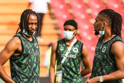 Aribo, Calvin and Iwobi (Photo Credit: Getty)