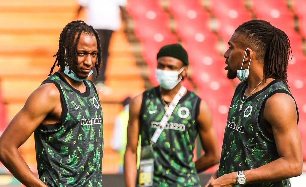 Aribo, Calvin and Iwobi (Photo Credit: Getty)