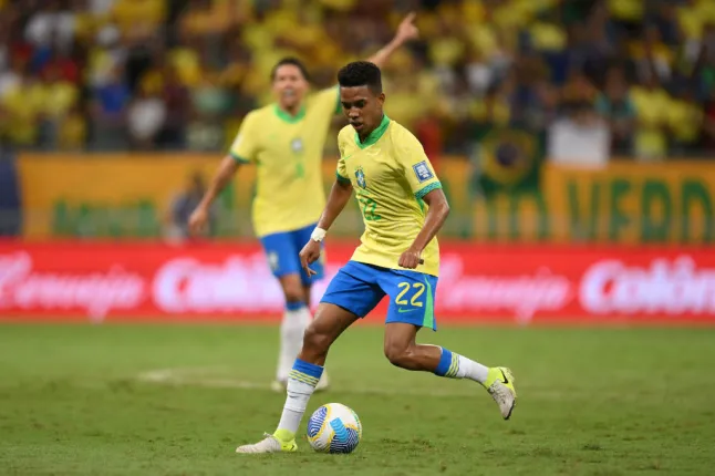 Brazilian wonderkid Estevao (Photo Credit: Getty)