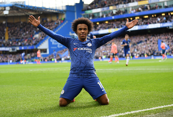 Brazilian winger Willian (Photo Credit: Getty)