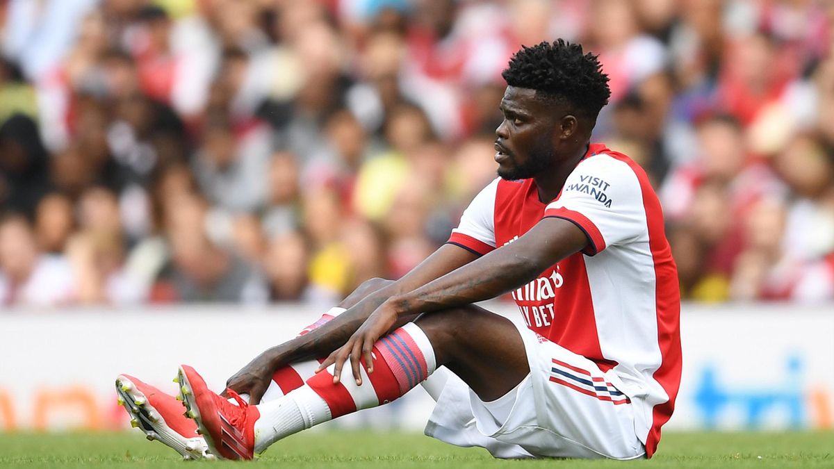 Thomas Partey injury (Photo Credit: Getty)