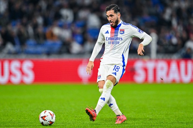 Rayan Cherki (photo credit: Getty)
