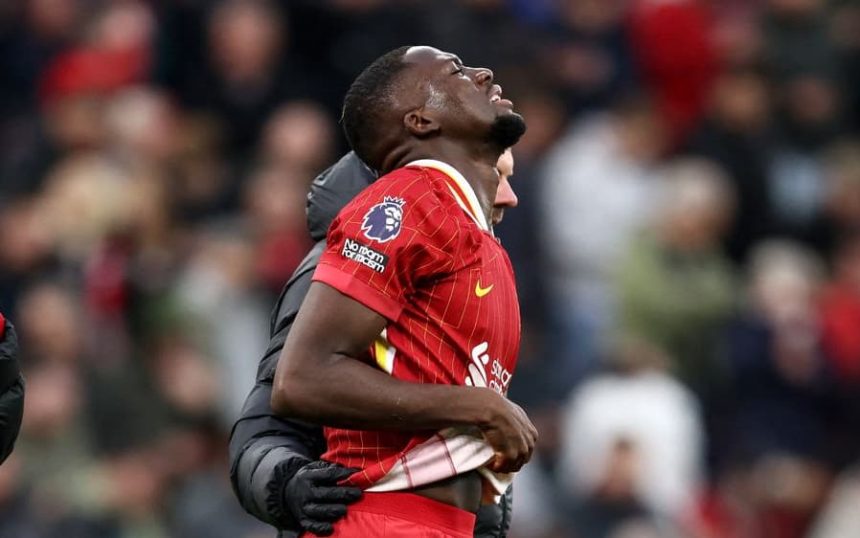 Ibrahima Konate was Sidelined with a Knee Injury in late November (Photo Credit: Getty)