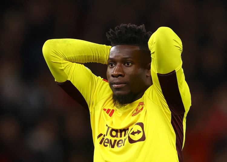 Manchester United keeper, Andre Onana