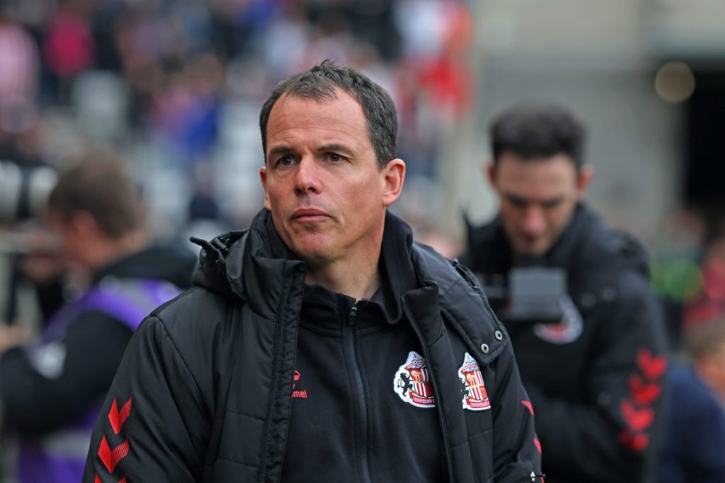 Sunderland Head Coach Regis Le Bris (Photo by Ian Horrocks/Sunderland AFC via Getty Images)