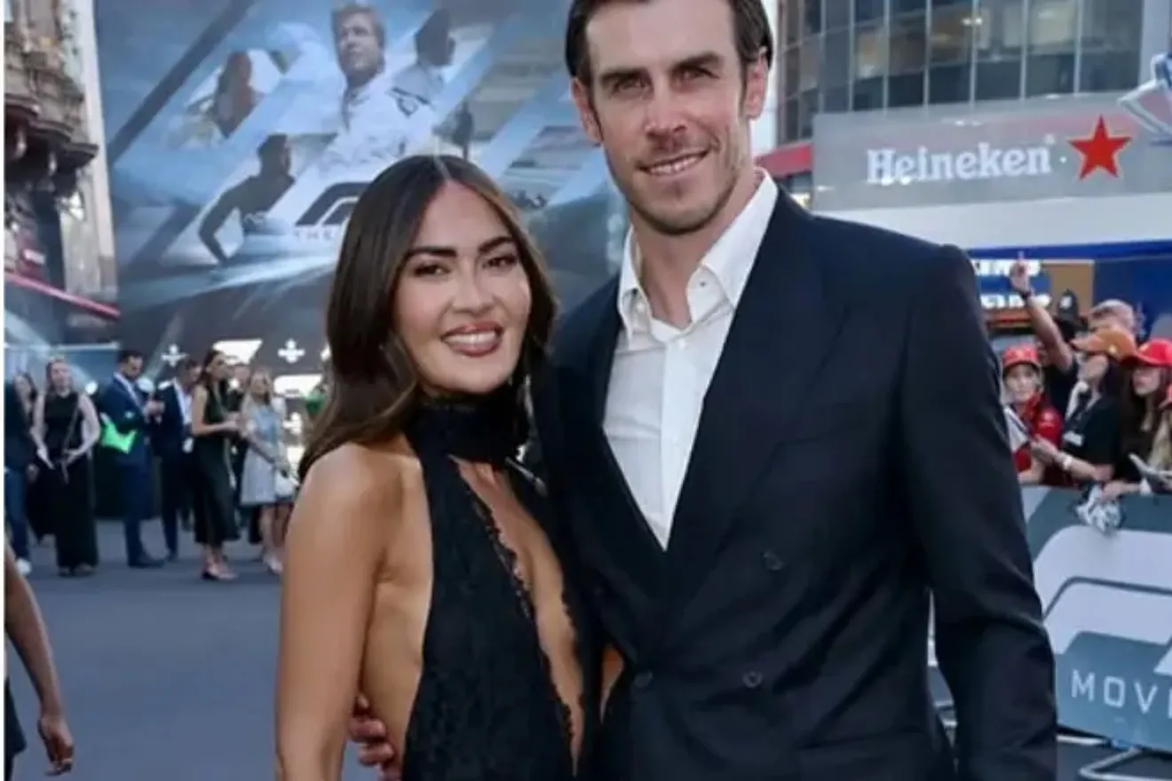 Real Madrid former player, Gareth Bale and wife