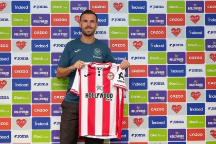 Jordan Henderson signs for Brentford