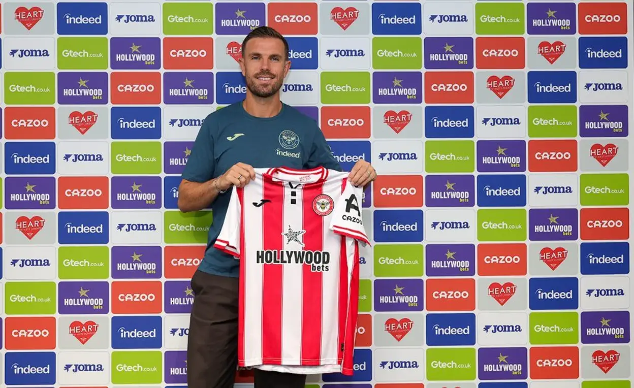 Jordan Henderson signs for Brentford