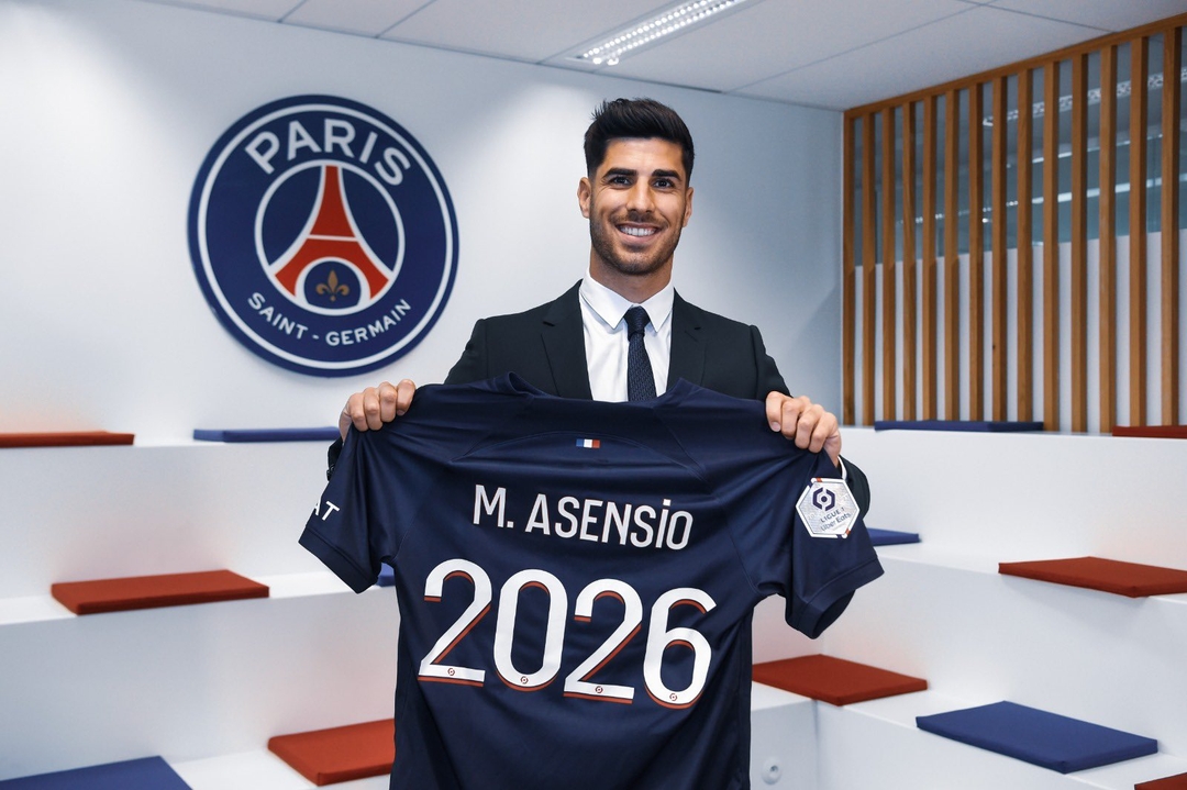 Asensio at PSG