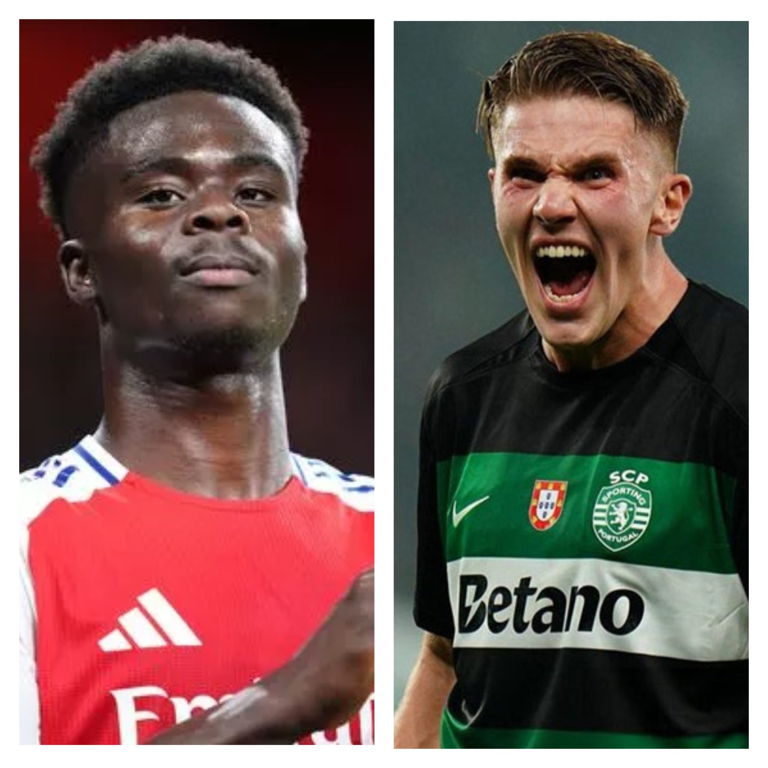 Gyokeres praises Saka, two other Arsenal players ahead of potential move to the Emirates