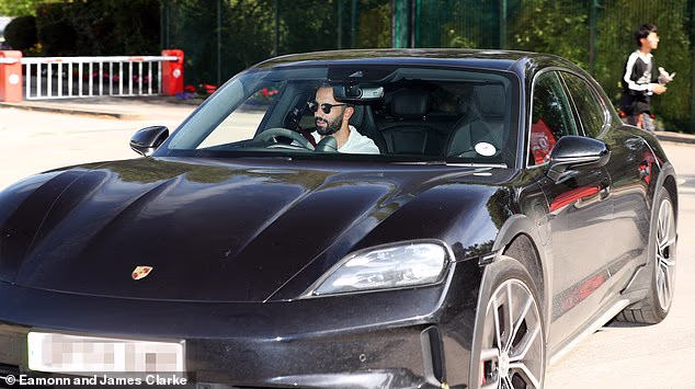 Ruben Amorim departed just eight minutes earlier (Photo Credit: Eamonn and James Clarke)