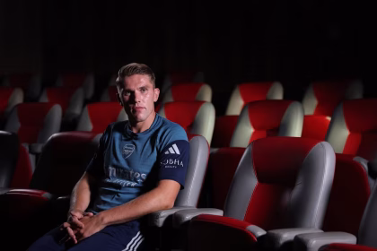 Viktor Gyokeres unveiled as Arsenal new player. (Photo Credit: Arsenal's Media)