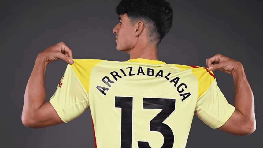 Kepa Arrizabalaga at Arsenal