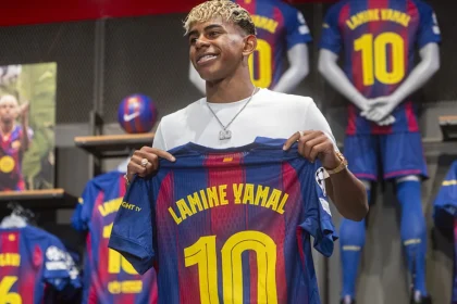 Lamine Yamal new No 10 shirt