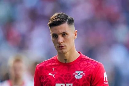Benjamin Sesko (Credit: Ulrik Pedersen/NurPhoto via Getty Images)