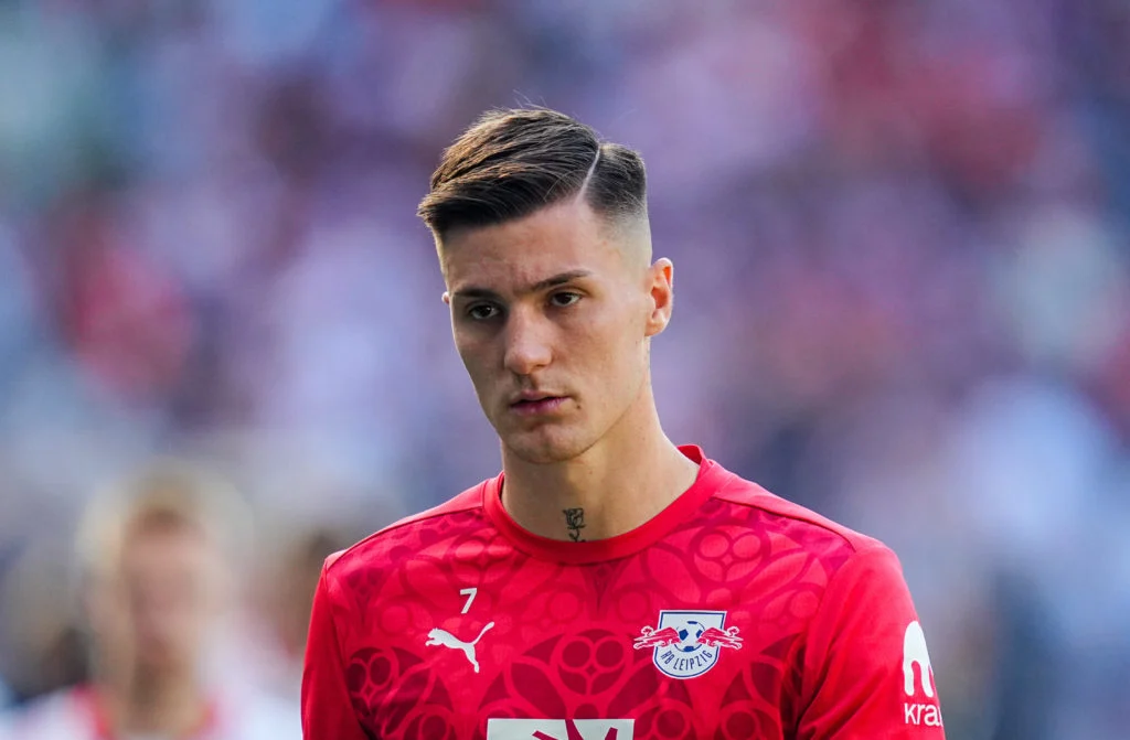 Manchester United inform Leipzig of readiness to sign Šeško 23 Benjamin Sesko (Credit: Ulrik Pedersen/NurPhoto via Getty Images)