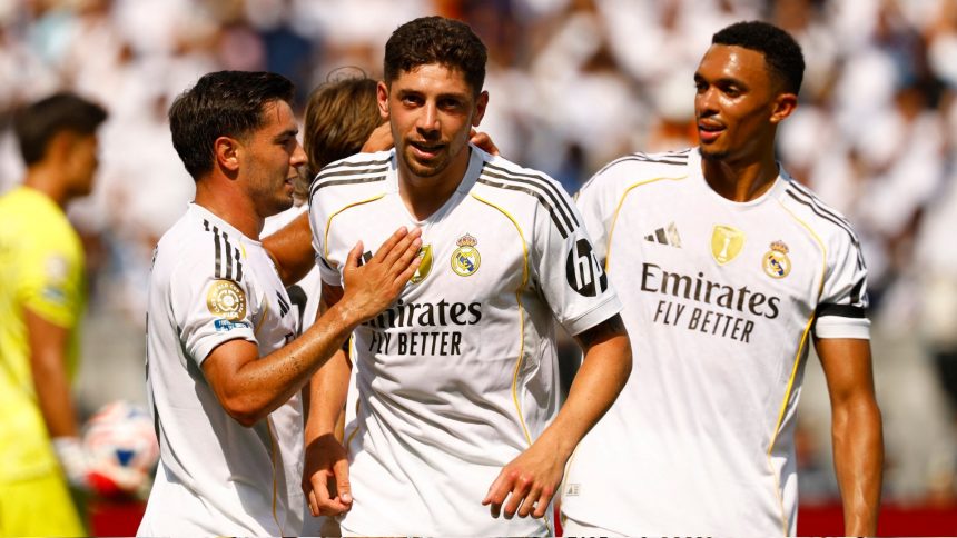 Real Madrid players (Credit: Getty Images)