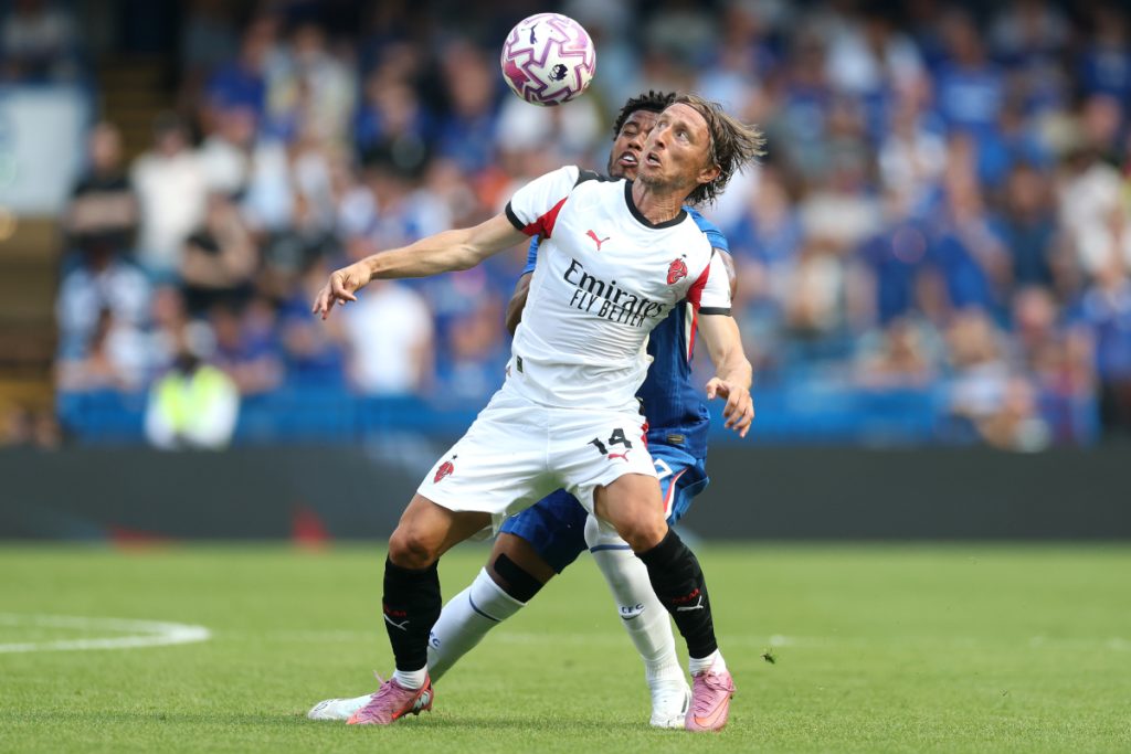 Luka Modric. Photo credit: AC Milan media
