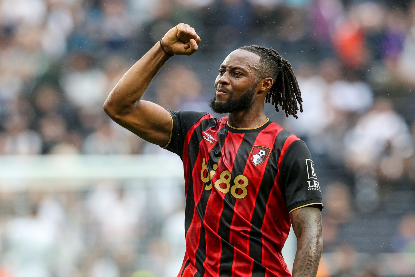 Antoine Semenyo, Ghana international and Bournemouth winger. Photo credit: Bournemouth media.
