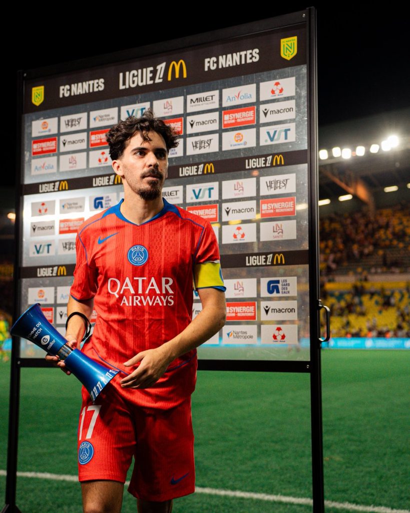 Vitinha Strike Hands PSG Narrow Win Over Nantes in Ligue 1 Season Opener 3398 PSG