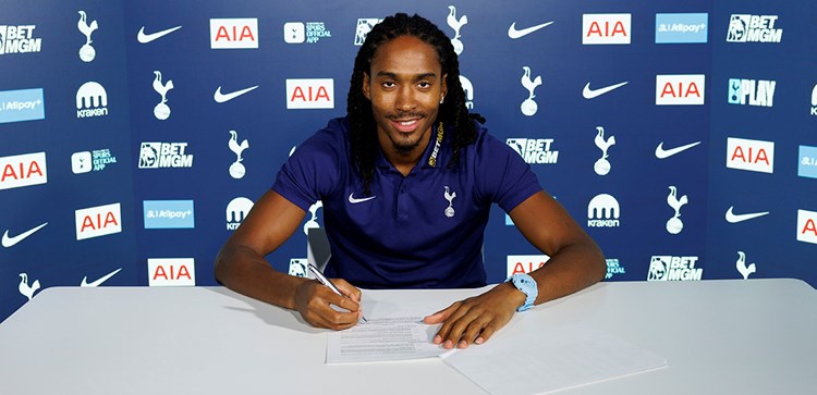 Djed Spence signs new long-term contract at Tottenham Hotspur