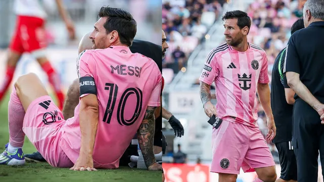 Lionel Messi Suffers Hamstring Injury During Inter Miami's Victory Over Necaxa (Photo Credit: X)
