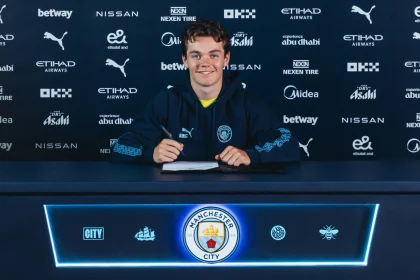 Norwegian midfielder Nypan joins Manchester City (Photo Credit: City's Media)