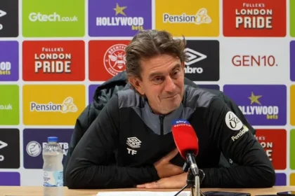 Thomas Frank Press Conference (Photo Credit: Getty)