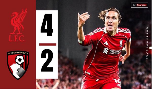 Liverpool vs Bournemouth (4:2)
