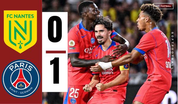Vitinha Strike Hands PSG Narrow Win Over Nantes in Ligue 1 Season Opener