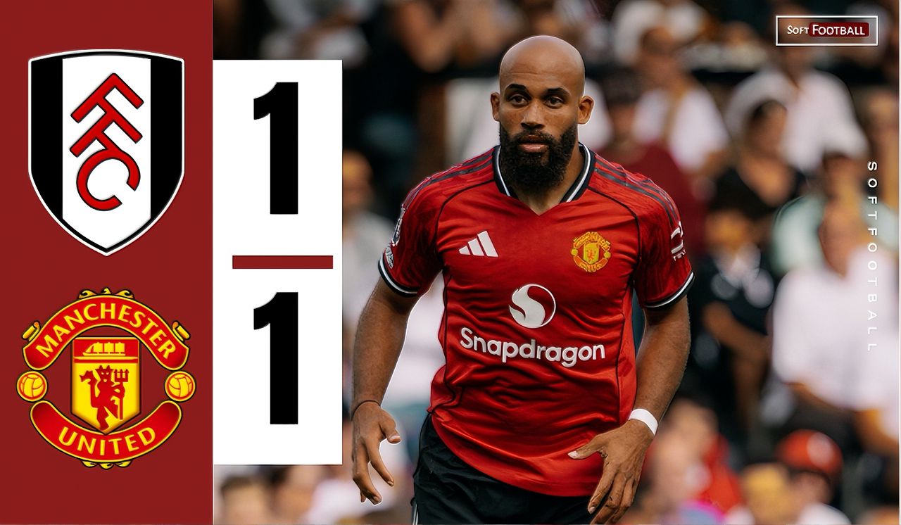Fernandes misses Penalty as Fulham fight back to hold Manchester United 1-1