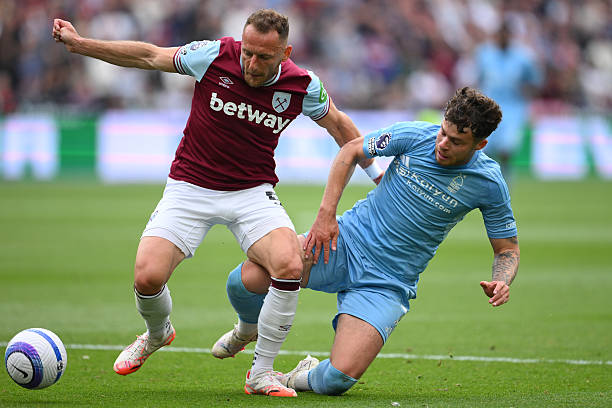 Hoffenheim Close to Signing Former West Ham Right-Back Vladimir Coufal 23 West Ham