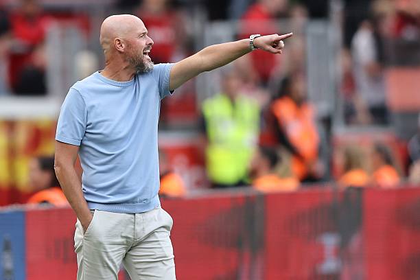 Bayer Leverkusen Head Coach Erik Ten Hag (Photo Credit: Getty)