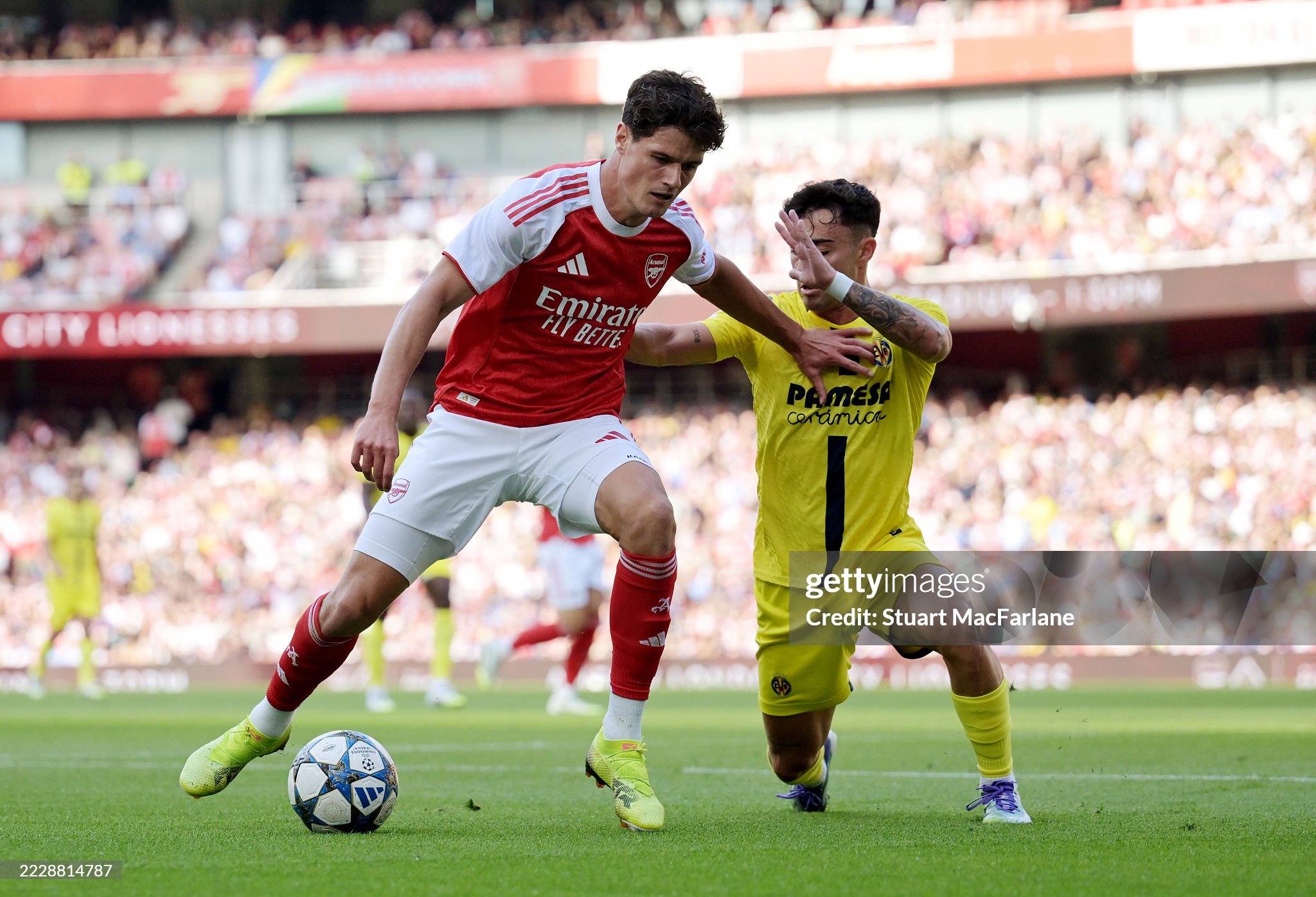 Norgaard sparks up after debut Arsenal’s goal at Emirate