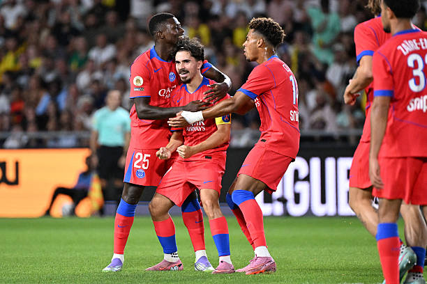 Vitinha Strike Hands PSG Narrow Win Over Nantes in Ligue 1 Season Opener 3396 gettyimages 2229937492 612x612 1