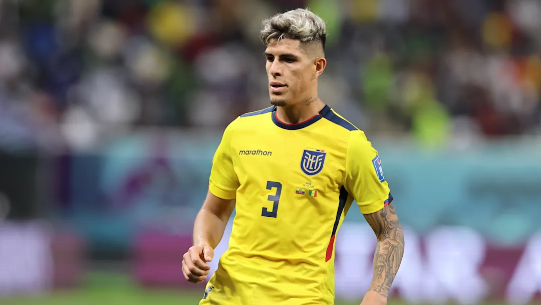 Bayer Leverkusen defender Piero Hincapie (