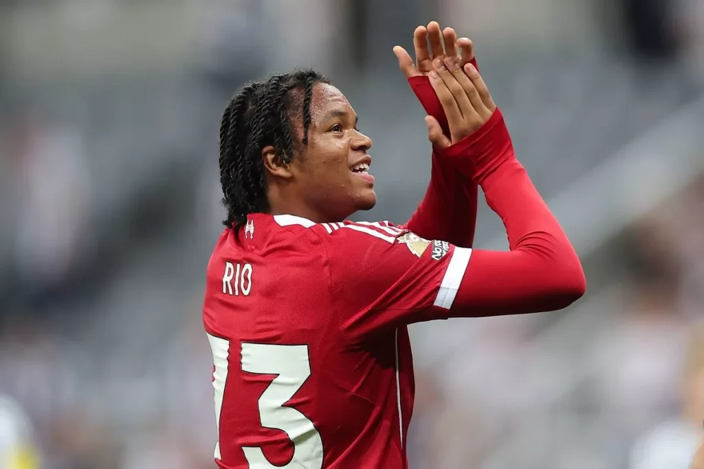 Rio Ngumoha of liverpool(Photo credit: Liverpool via web)