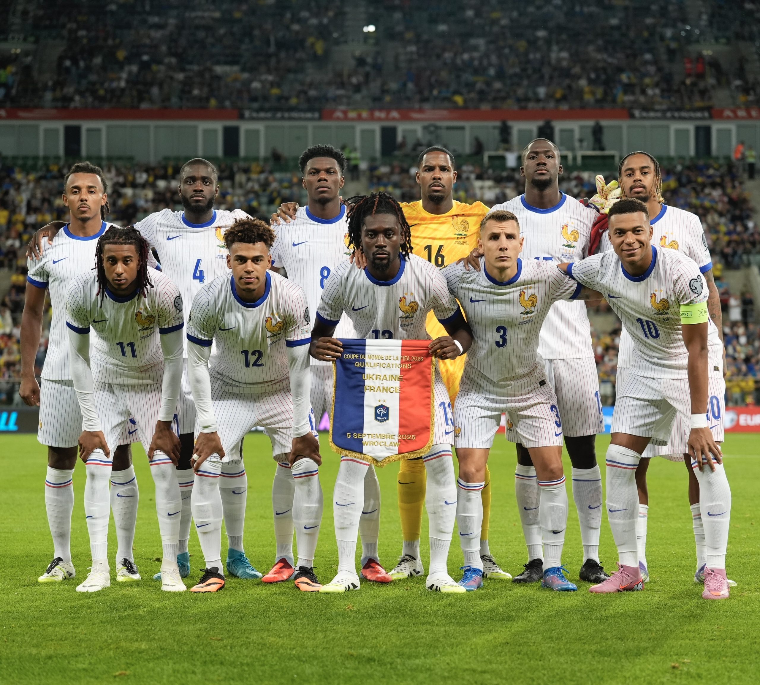 France national team. Photo credit: France media.