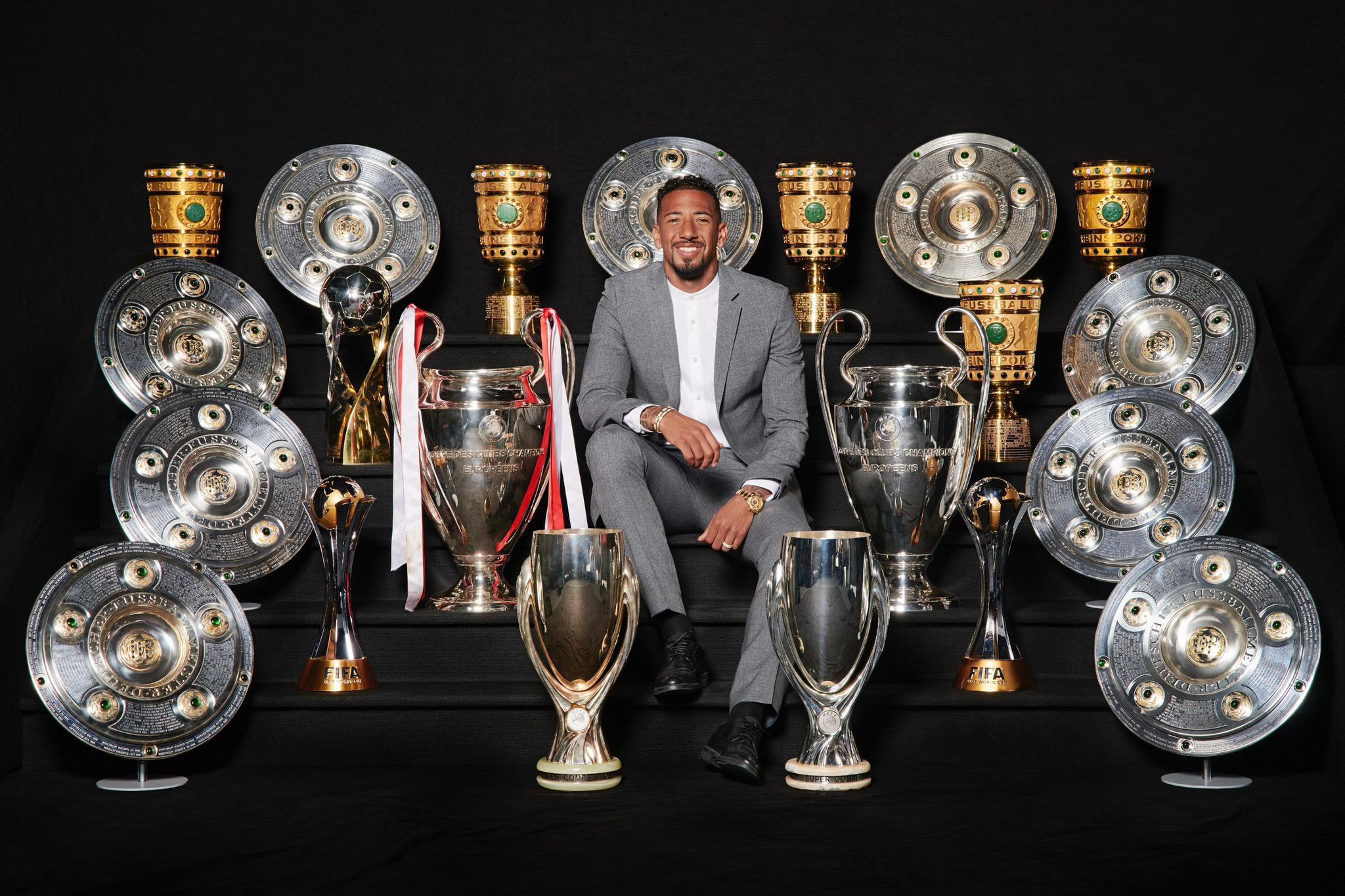 Jerome Boateng. Photo credit: Fabrizio Romano on X.