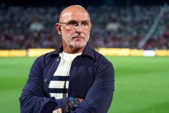 coach Luis de la Fuente (Credit: Spain website).