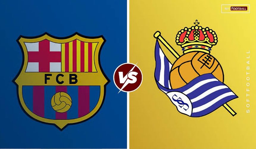 FC Barcelona vs Real Sociedad (Photo Credit: SoftFootball Media)