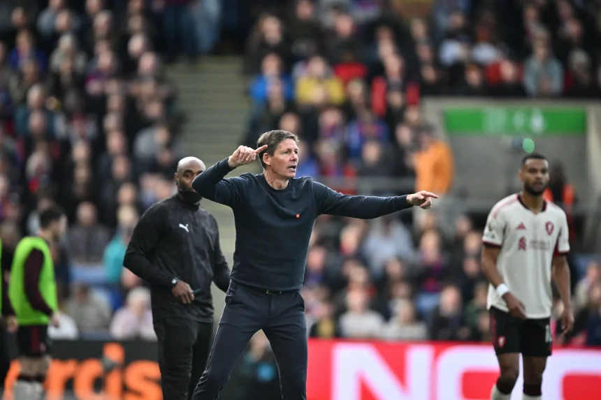 Coach Oliver Glasner (Credit: Crystal Palace media)
