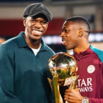 Ousmane Demble and Childhood friend Moustapha Diatta (Photo Credit: Moustapha Diatta Instagram Handle)