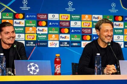 Nico Kovac and Sabitzer of Dortmund (Photo Credit: Dortmund via X)